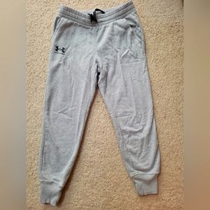 Women's Under Armour Rival Fleece Joggers - Gray